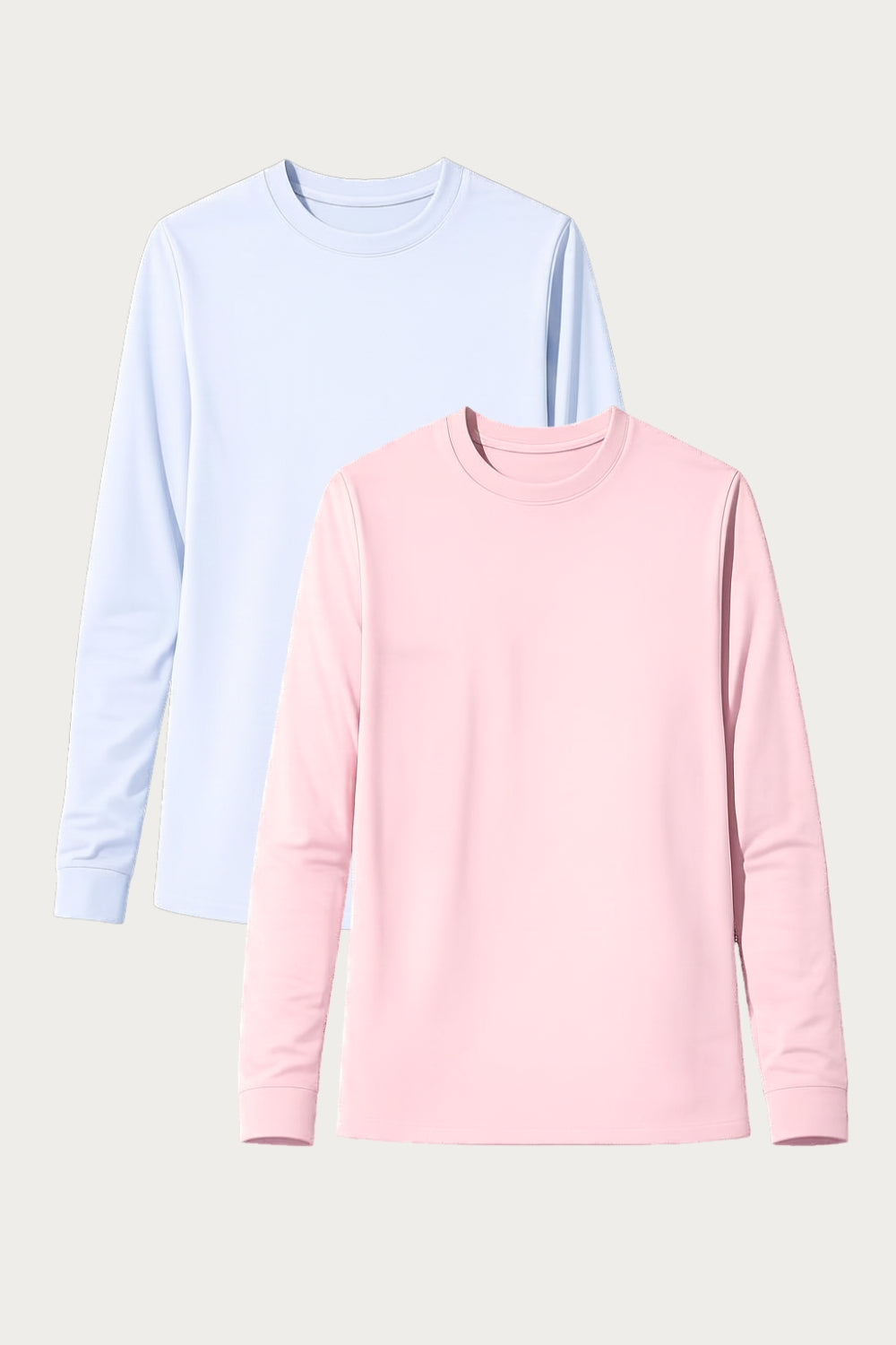 SET - 2 x UV T-Shirt - Saint-Malo (Nuage d'été/Macaron Glacé)