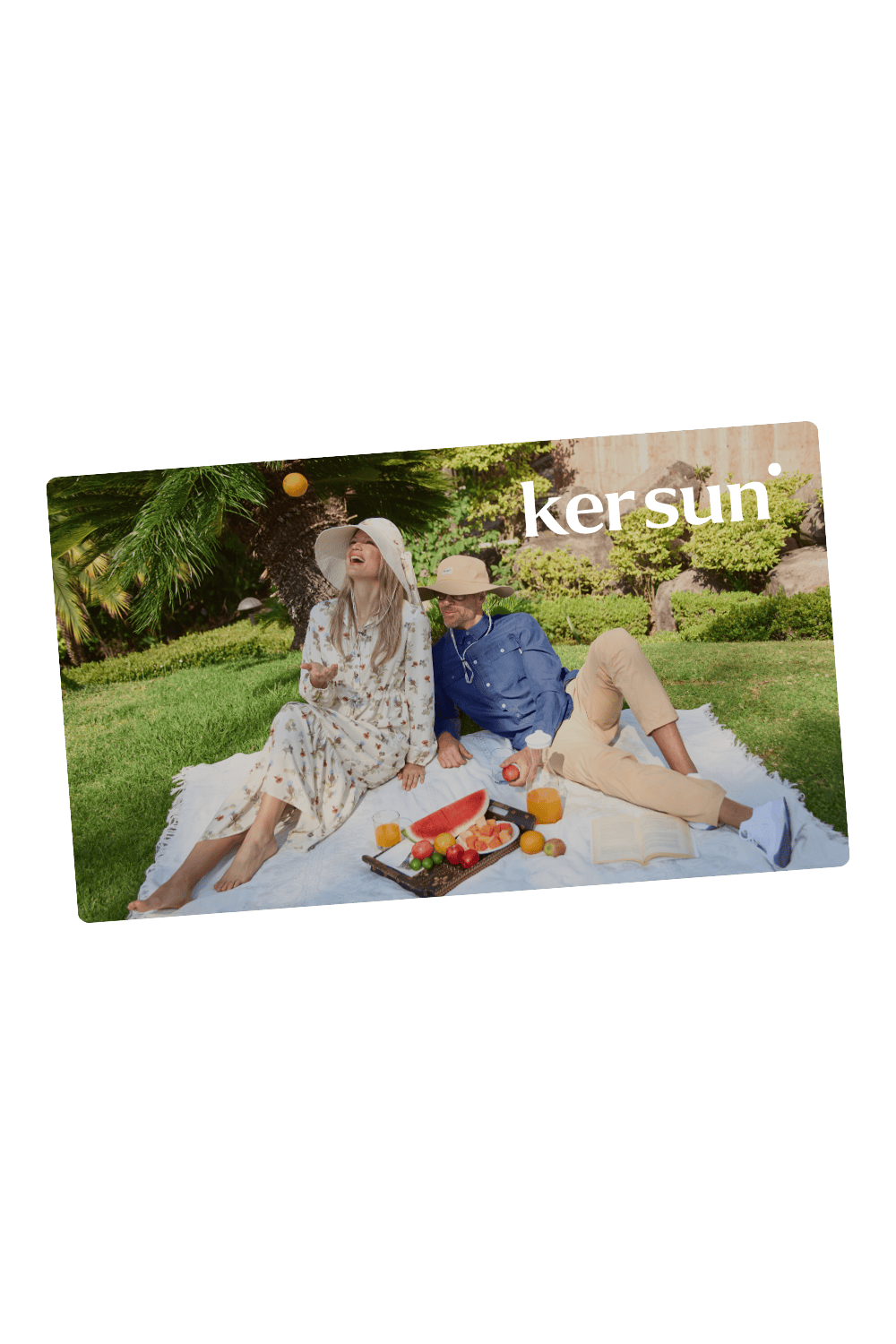 Carte Cadeau pour des vêtements anti-UV certifiés UPF 50+ de la marque Ker Sun.