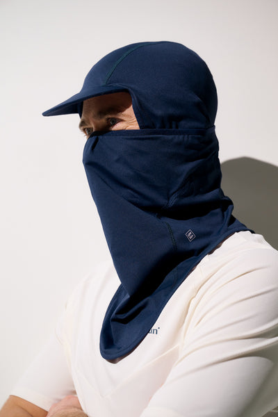 Cagoule visière anti-UV - Ventoux pour homme, légère et respirante, offrant protection solaire UPF 50+.