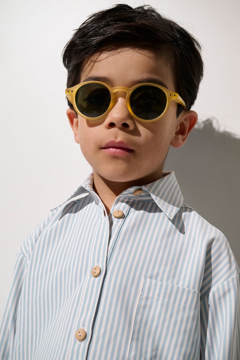 Chemise anti-UV - Sylt à rayures pour garçon, légère et respirante, parfaite pour le soleil.