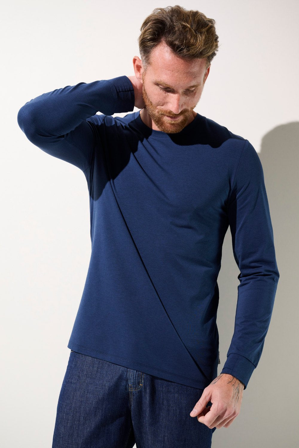 SET - 2 x UV T-Shirt - Saint-Malo (Dunkelblau/Weiß)