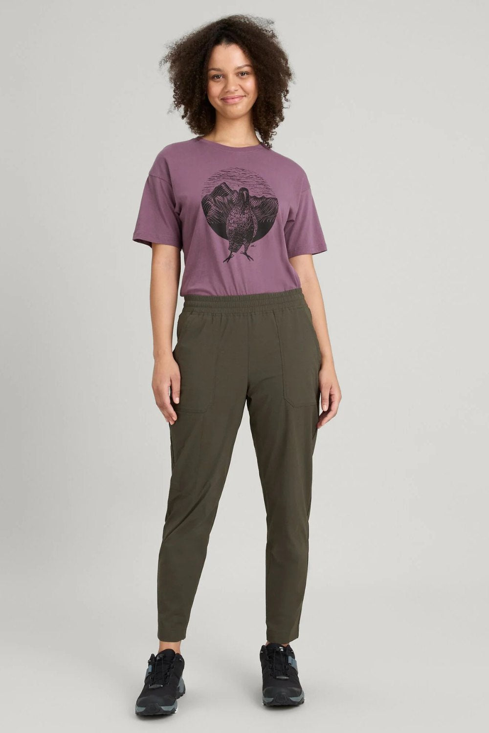 Pantalon anti-UV Miro pour femme, léger et confortable, idéal pour outdoor avec protection solaire UPF 50+.