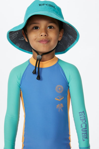 maillot de bain une pièce Anti UV Garçon - MYSTIC UPF L/S SPRING SUIT­BOY - Rip Curl