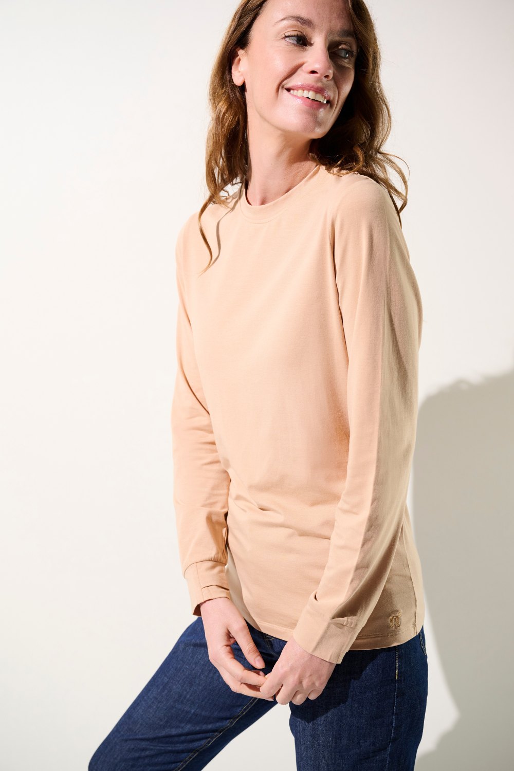 SET - 2 x UV T-Shirt - Saint-Malo (Dunkelblau/Café Glacé)