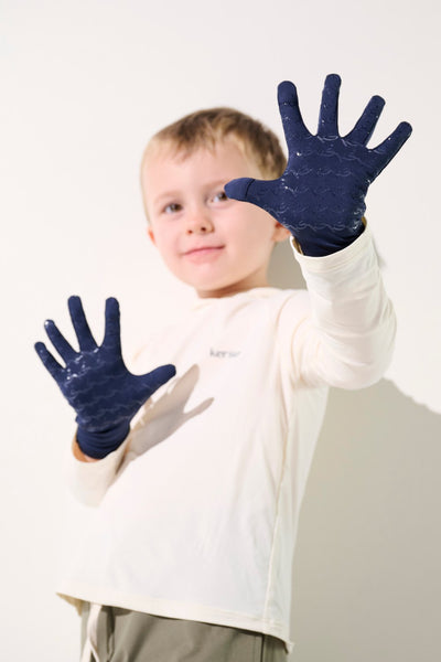 Gants anti-UV Mojave pour enfants, légers et respirants, offrant protection solaire UPF 50+.