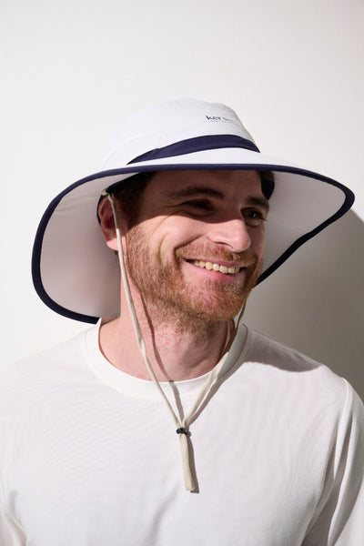 Chapeau anti-UV - Augusta pour homme, léger et élégant, offrant protection solaire UPF 50+ lors des activités de plein air.