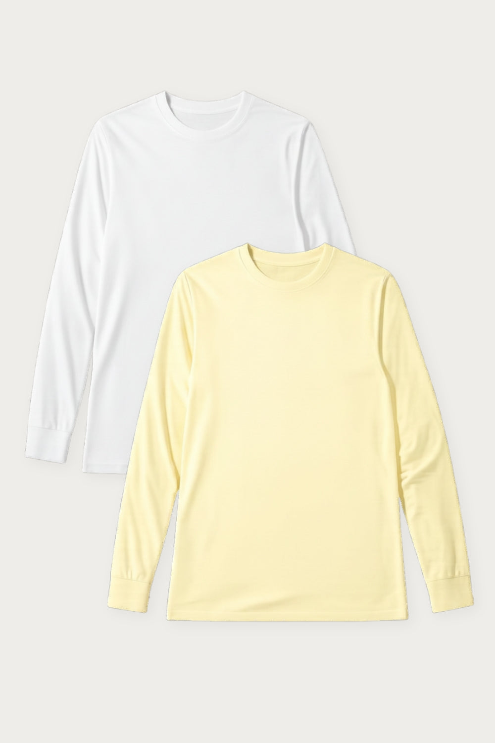 SET - 2 x UV T-Shirt - Saint-Malo (Weiß/Citronnade)