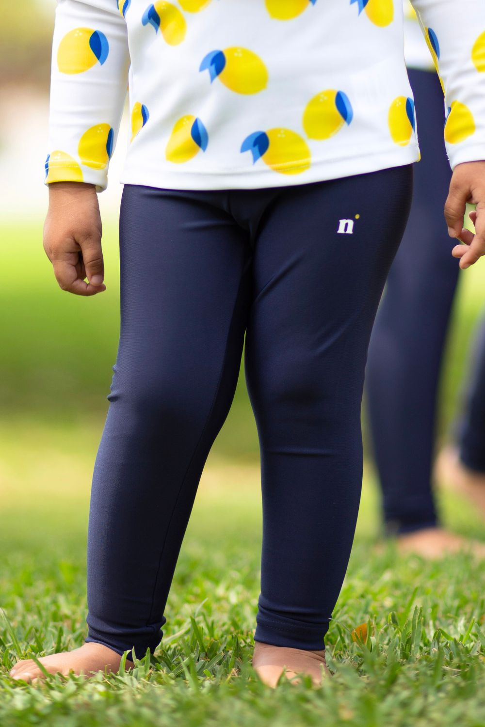 Kinder Mädchen und Jungen UV Leggings UPF 50+ - Dunkelblau - Nuvées – KER  SUN