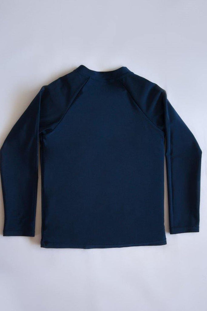 Tee-shirt-de-bain-enfant-bleu-ocean-Nuvees-KERSUN