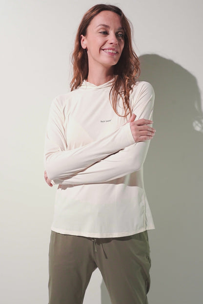 UV T-Shirt mit Kapuze – Oasis