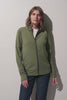 Veste anti-UV - Oasis verte pour femme, légère et respirante, offrant une protection solaire UPF 50+.