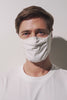 Masque anti-UV blanc Mojave pour homme, léger et respirant, offre une protection solaire optimale.