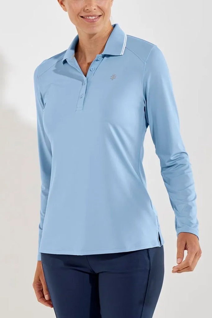 Polo Anti-UV de sport - Femme - Golf - Coolibar - KER SUN