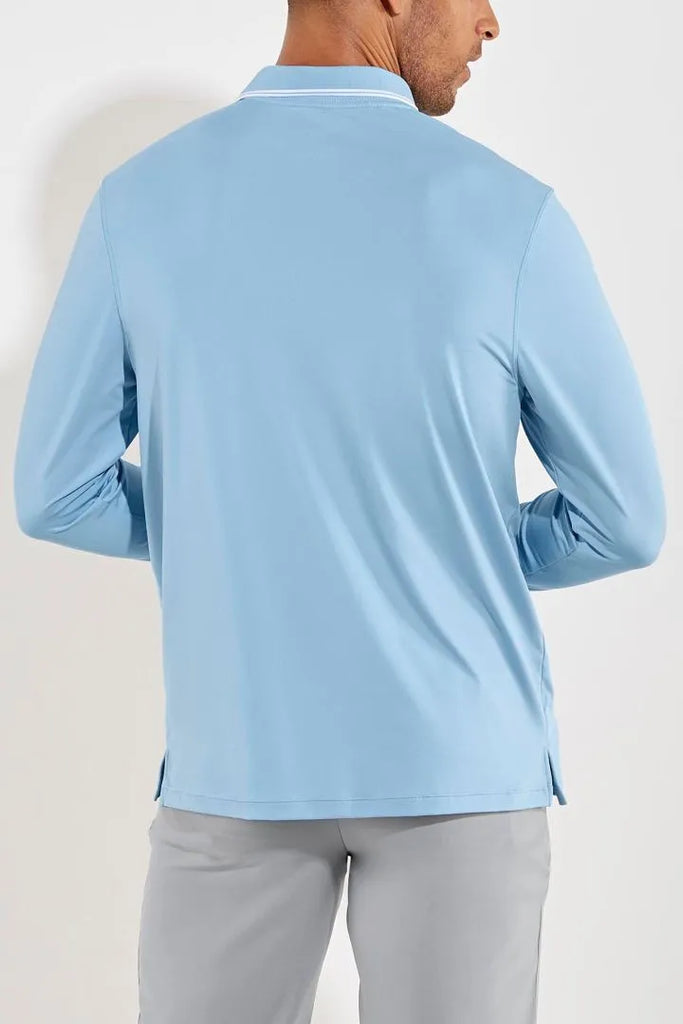 Polo de sport Anti UV - Homme - Golf - Coolibar - KER SUN