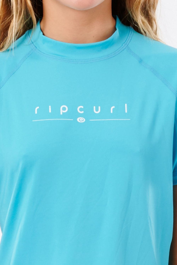 T-Shirt anti-UV fille manches courtes - Golden Rays - Rip Curl - KER SUN