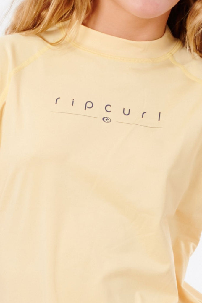 T-Shirt anti-UV fille manches courtes - Golden Rays - Rip Curl - KER SUN
