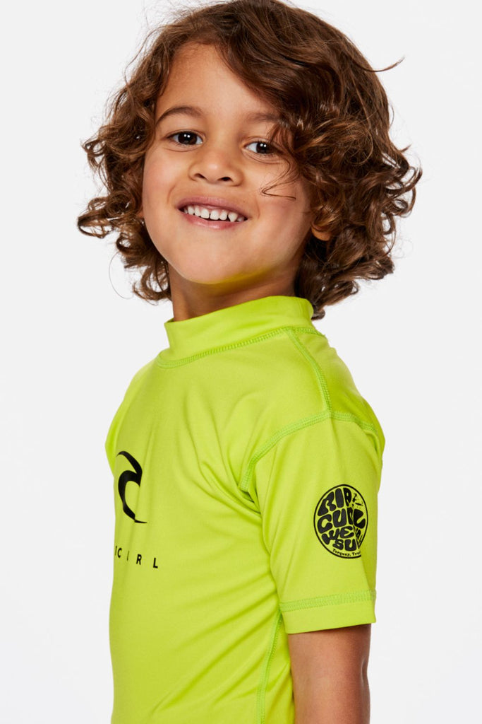 T-shirt anti UV bébé & enfant manches courtes - RASH VEST - Rip Curl - KER SUN