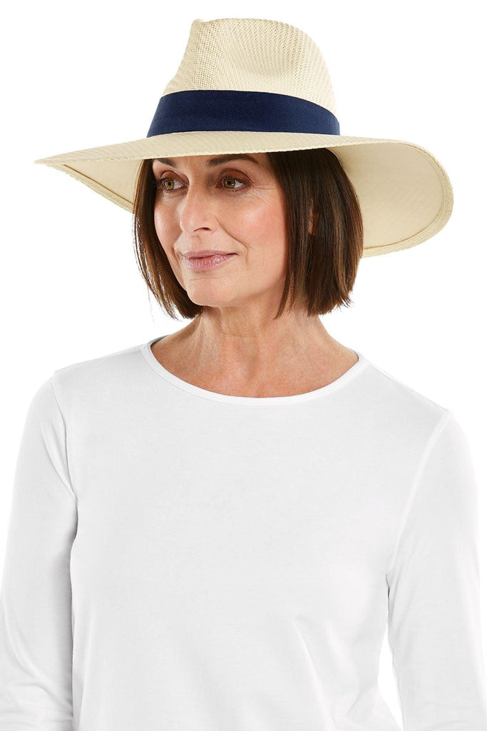 Chapeau anti-UV femme - Amber Fedora - Coolibar - KER-SUN