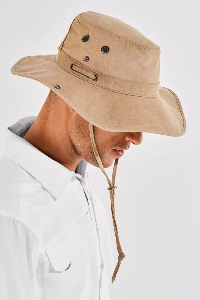 Chapeau anti-UV homme - Charlie Cotton - Coolibar - KER SUN