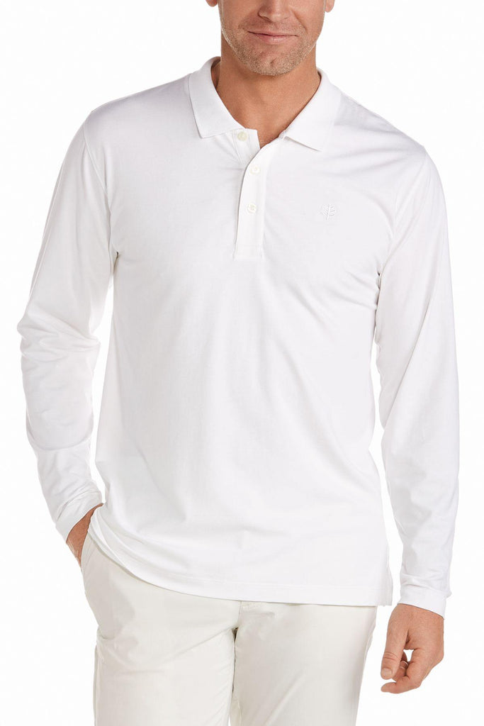 Polo à manches longues Anti UV - Homme - Coppitt - Coolibar - KER-SUN