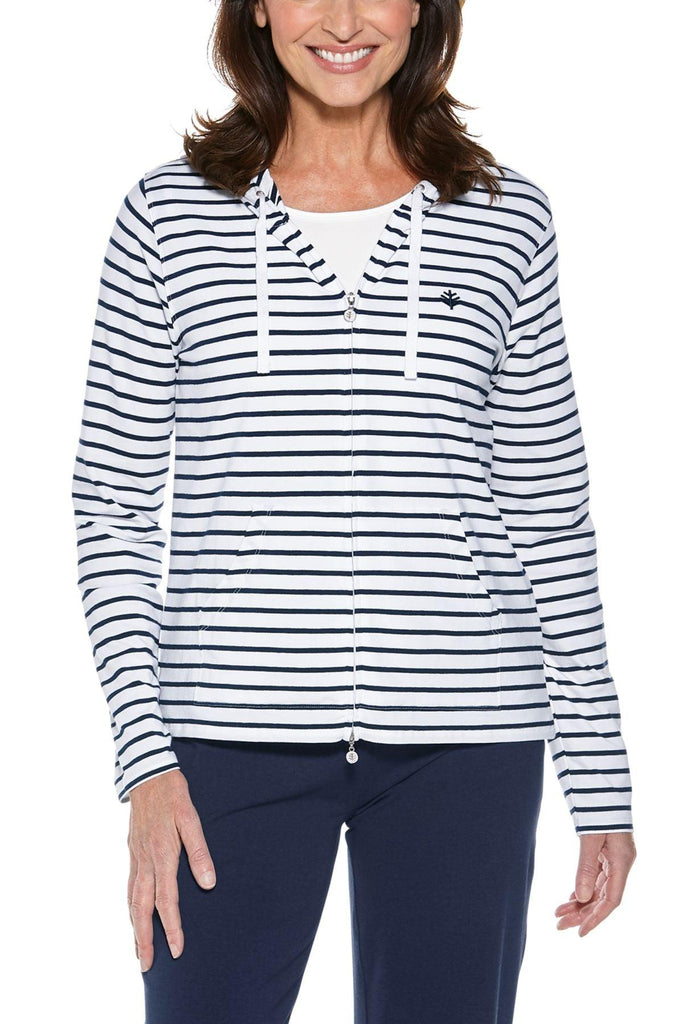 Sweat-shirt anti-UV femme - Seaside - Coolibar - KER-SUN